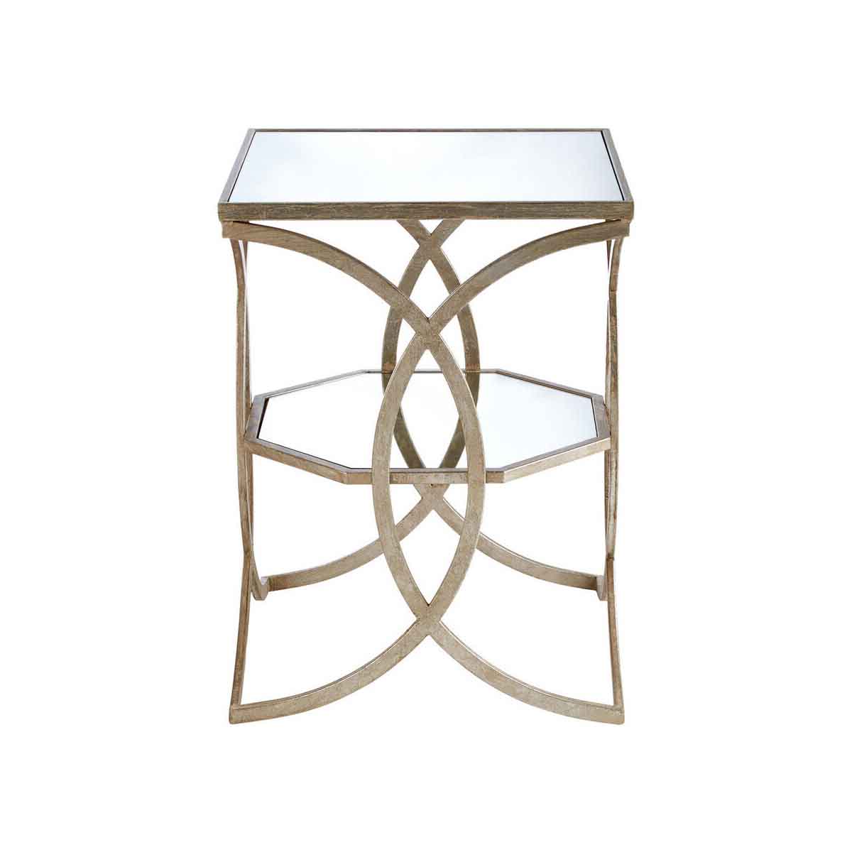Zariah Cross Design Side Table