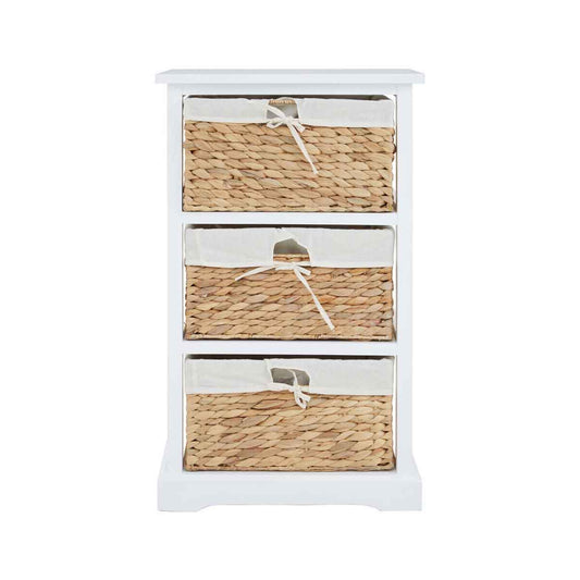 Ashby 3 Seagrass Drawer Chest.