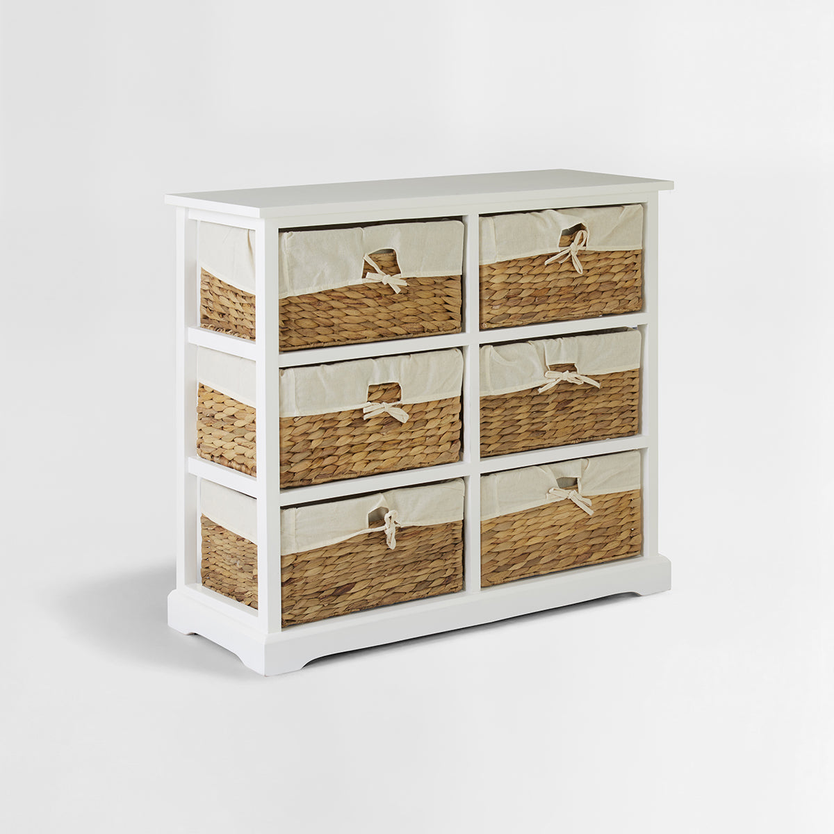 Ashby 6 Seagrass Drawer Chest.