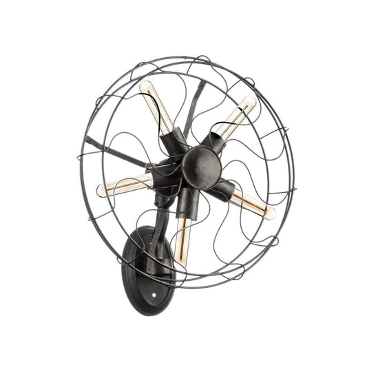 Trissoni Vintage Fan Design Wall Light