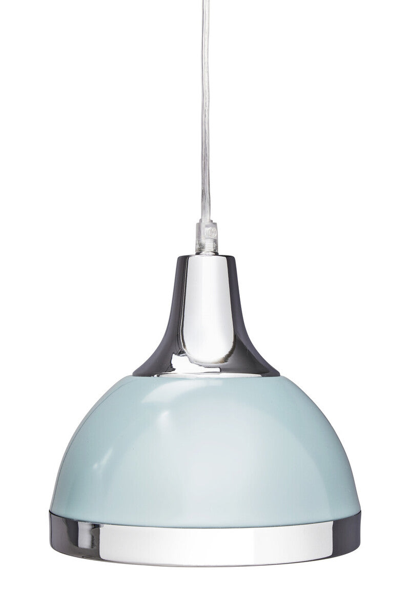 Vermont Three Shutter Blue Shades Pendant Light