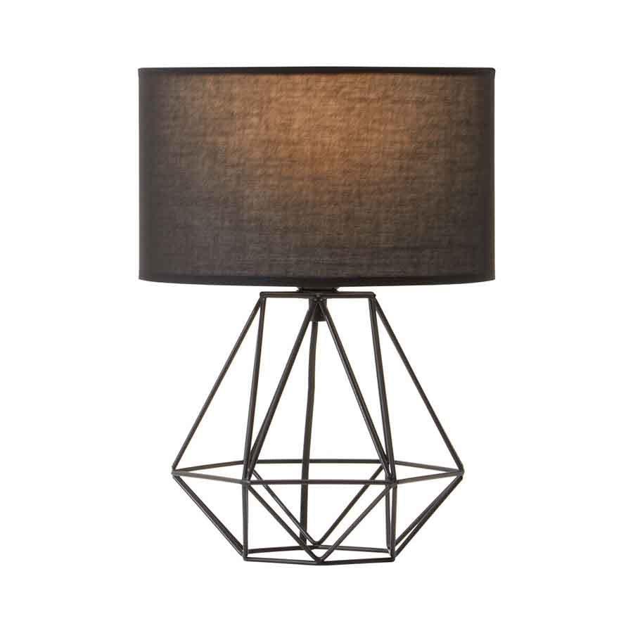 Wyra Black Shade Table Lamp