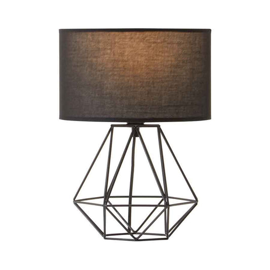 Wyra Black Shade Table Lamp
