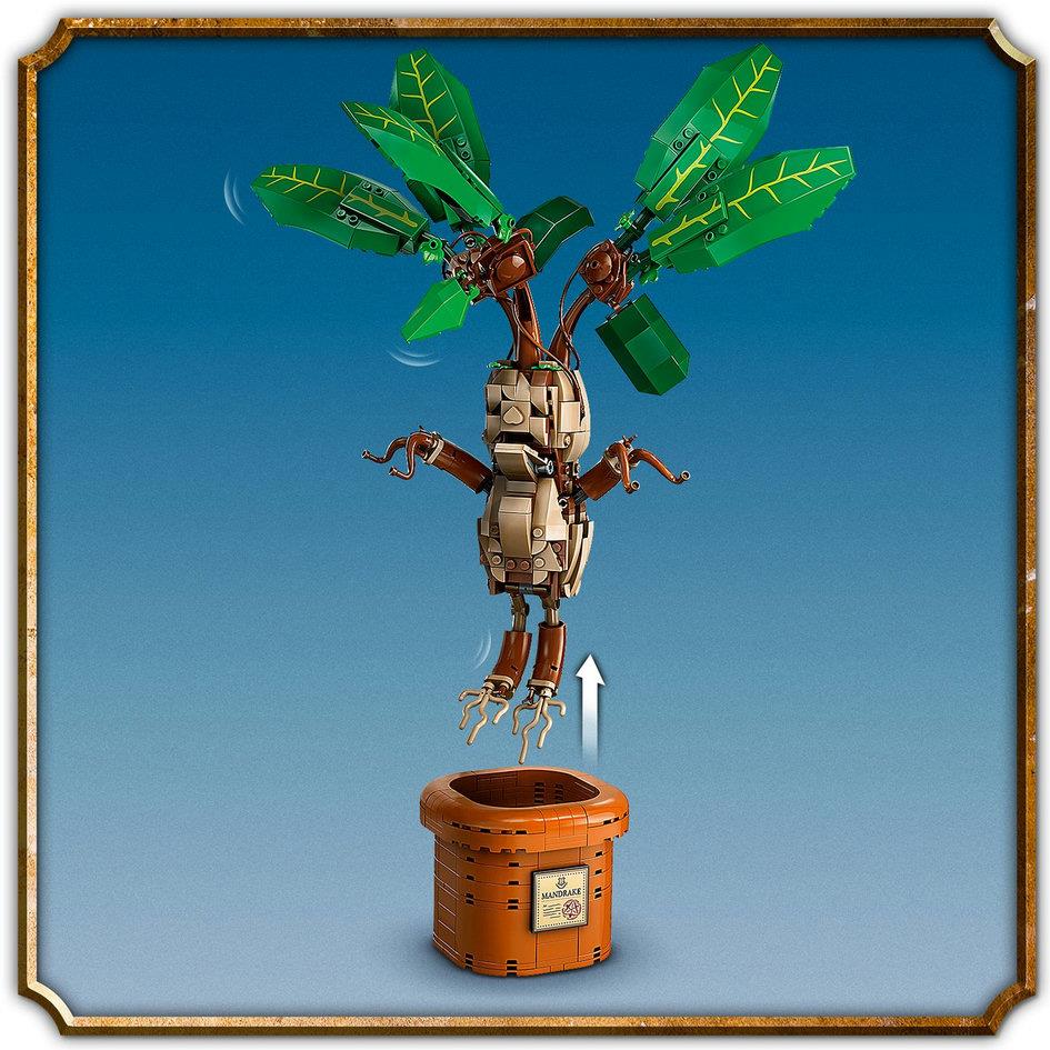 Lego Harry Potter 76433 Mandrake Buildable Playset for Ages 10 and Up