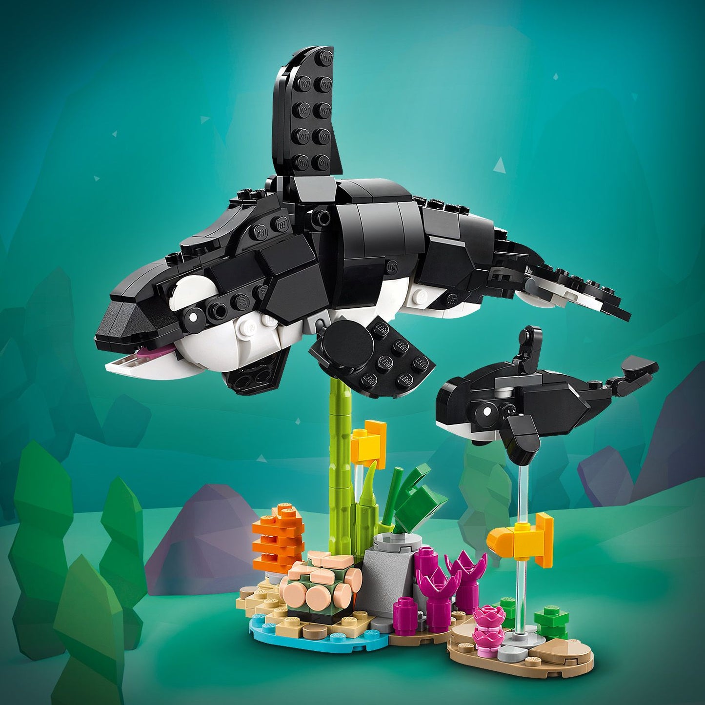 Lego Creator 3 in 1 31165 Wild Animals: Panda Family for Ages 8 and Up