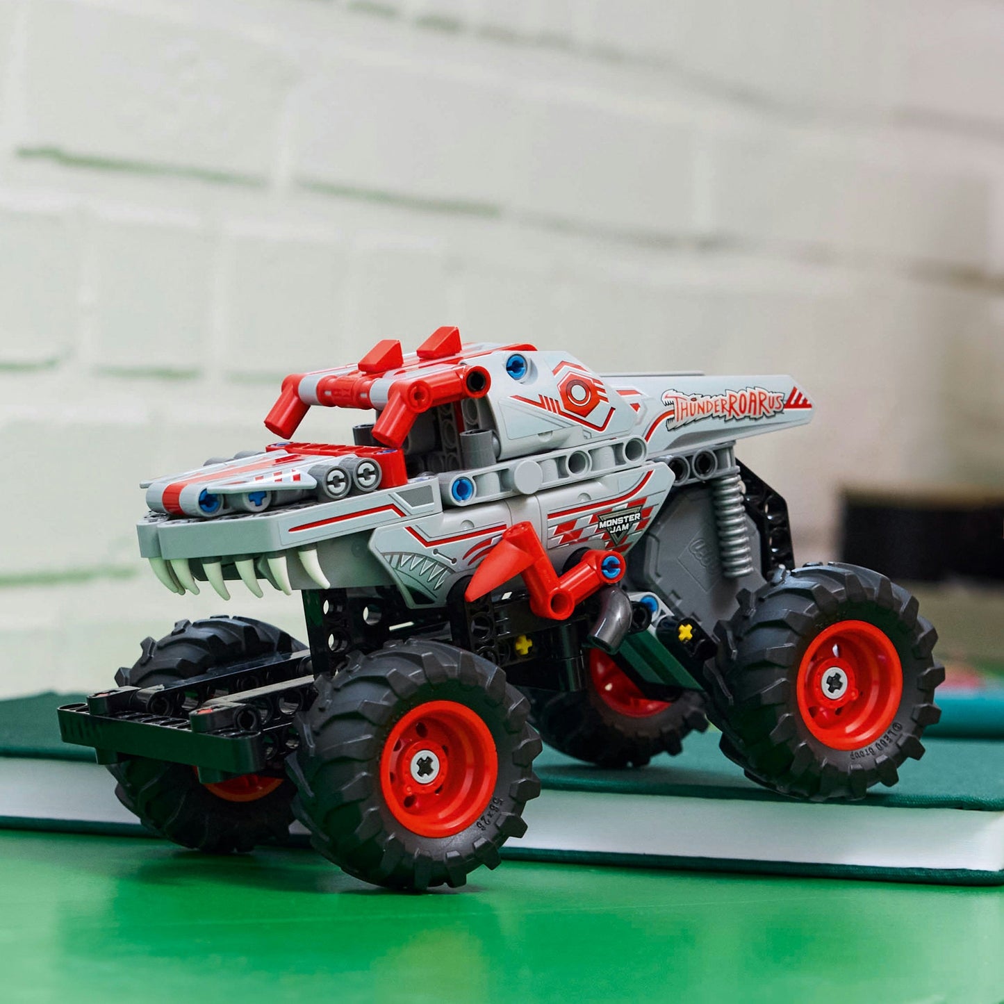 Lego Technic 42200 Monster Jam ThunderROARus Pull-Back Toy for Ages 7+