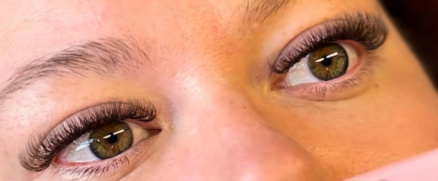 π€ Brown 4D Clover Lashes π€ 16 Rows β’ Single Length