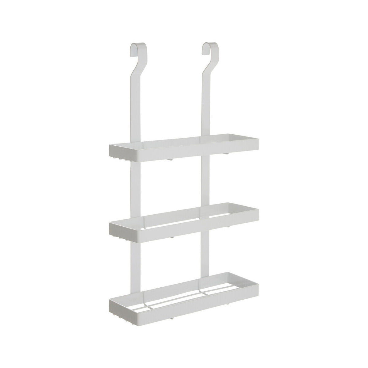 Sorello White Iron Three Level Hanging Rack