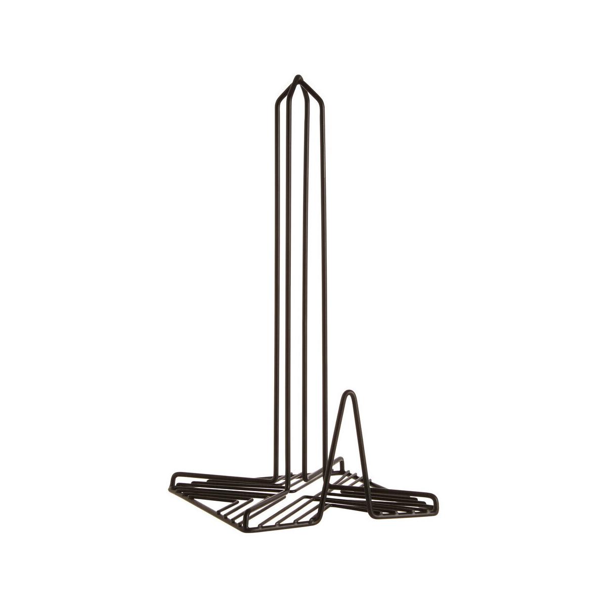 Vertex Black Powder Coat Kitchen Roll Holder