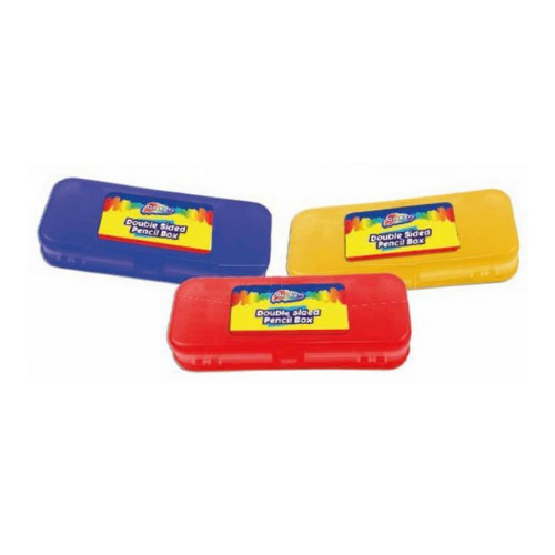 Wholesale Double Decker Kids Pencil Case - (Case of 24)