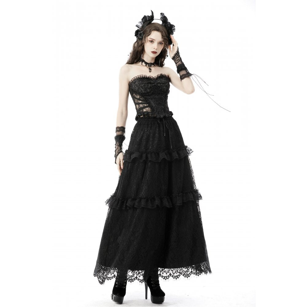 Dark In Love Delilah Maxi Skirt