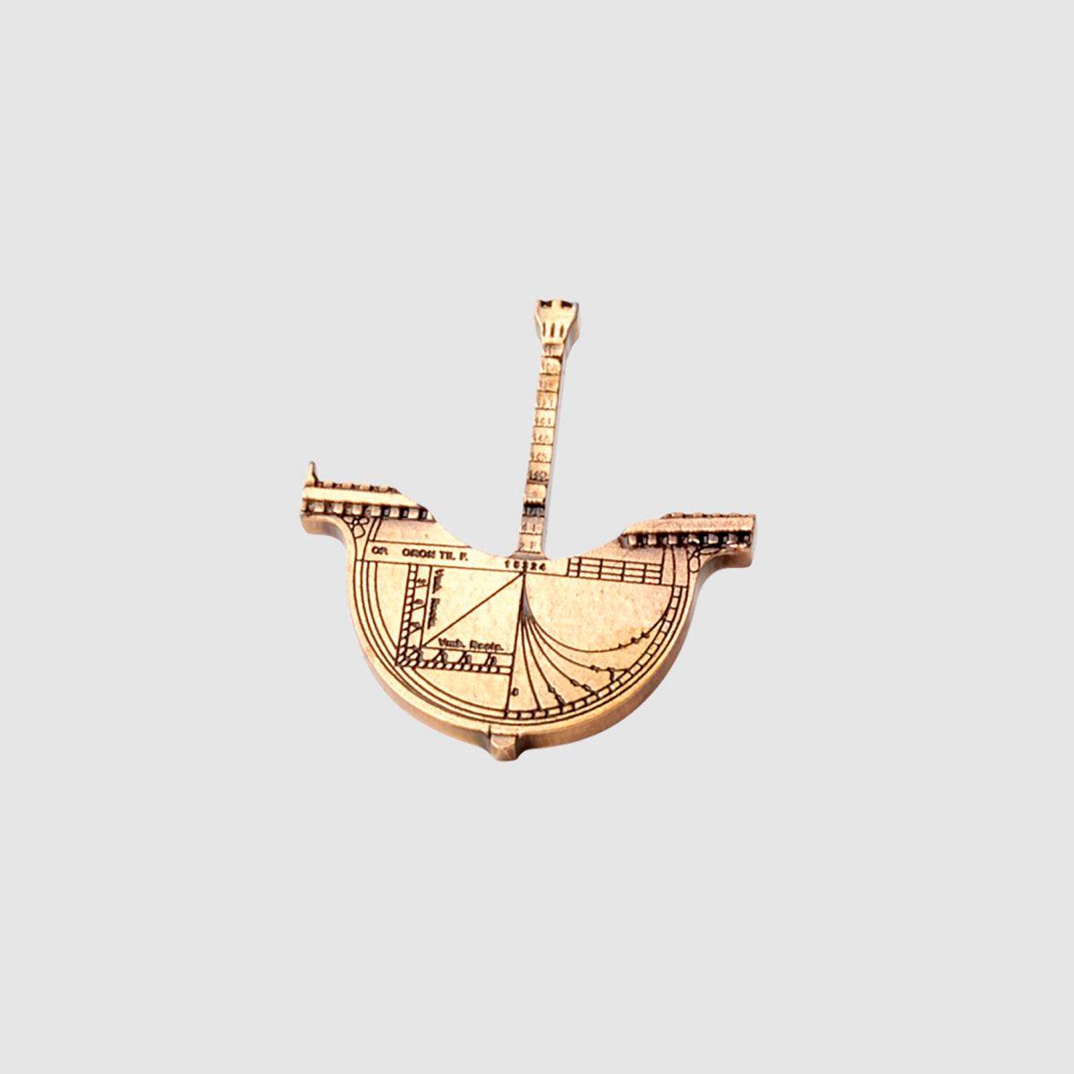 Hemisferium Navicle Pin