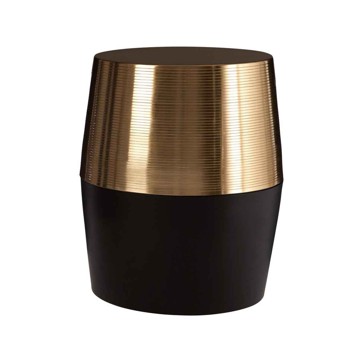 Margot Black And Copper Side Table