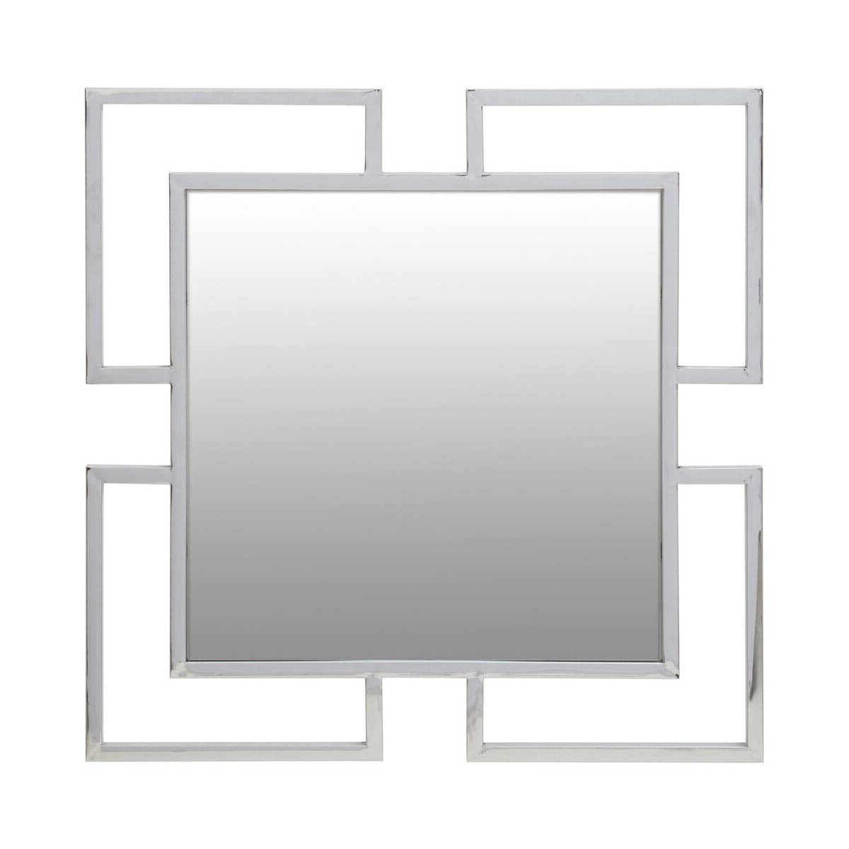 Allure Silver Small Wall Mirror
