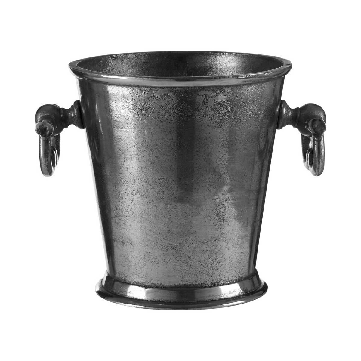 Rustic Antique Silver Wine Cooler