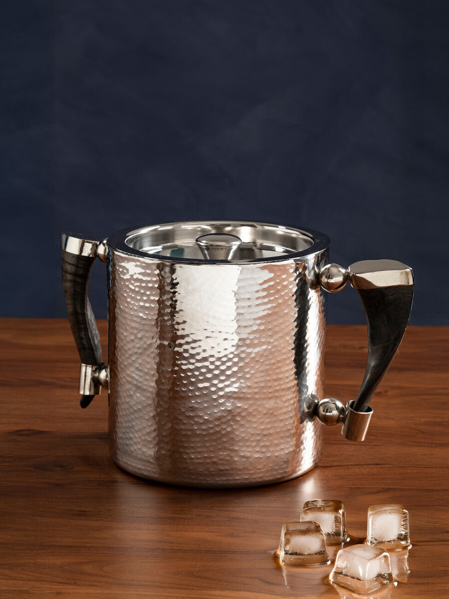 Mixology Haven Horn Handle Ice Bucket