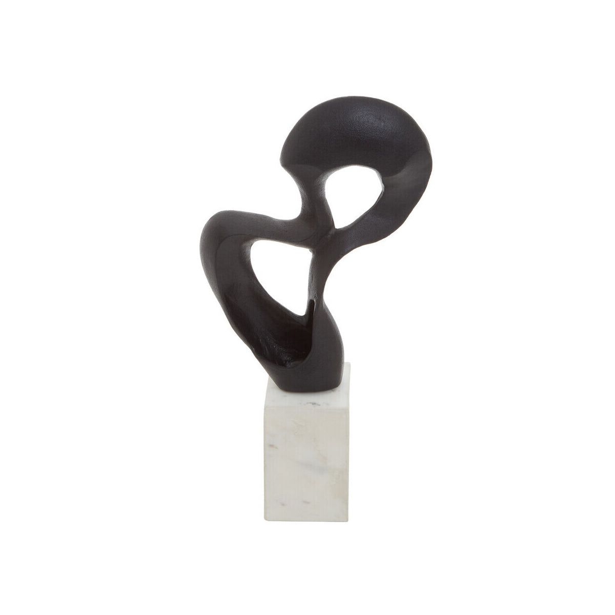 Mirano Black Finish Knot Sculpture