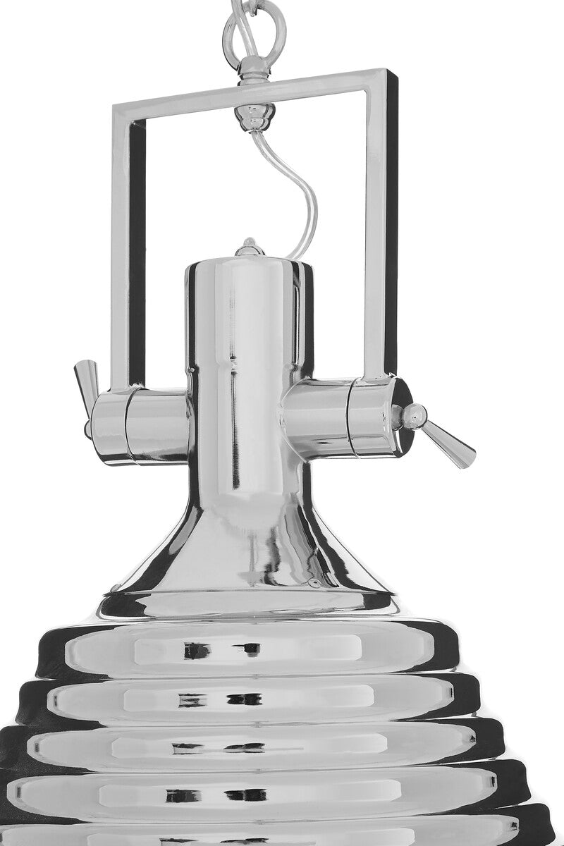 Lexington Medium Chrome Pendant Light