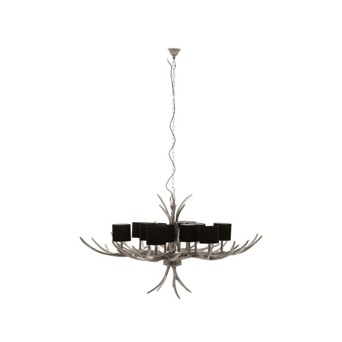 12 Shade Large Antler Chandelier