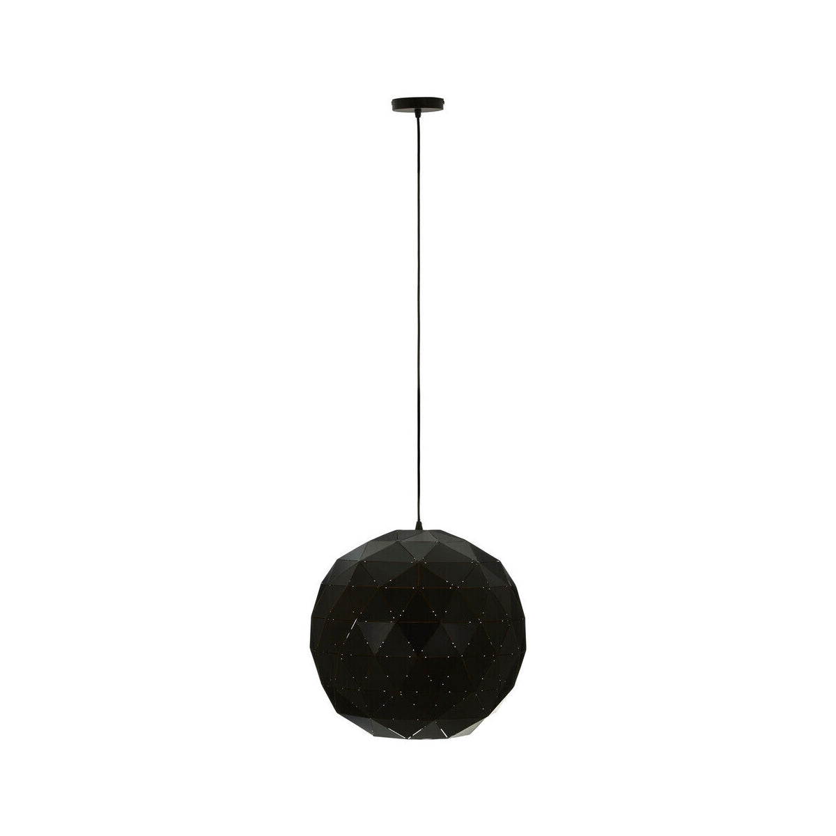 Mateo Medium Black and Copper Pendant Light