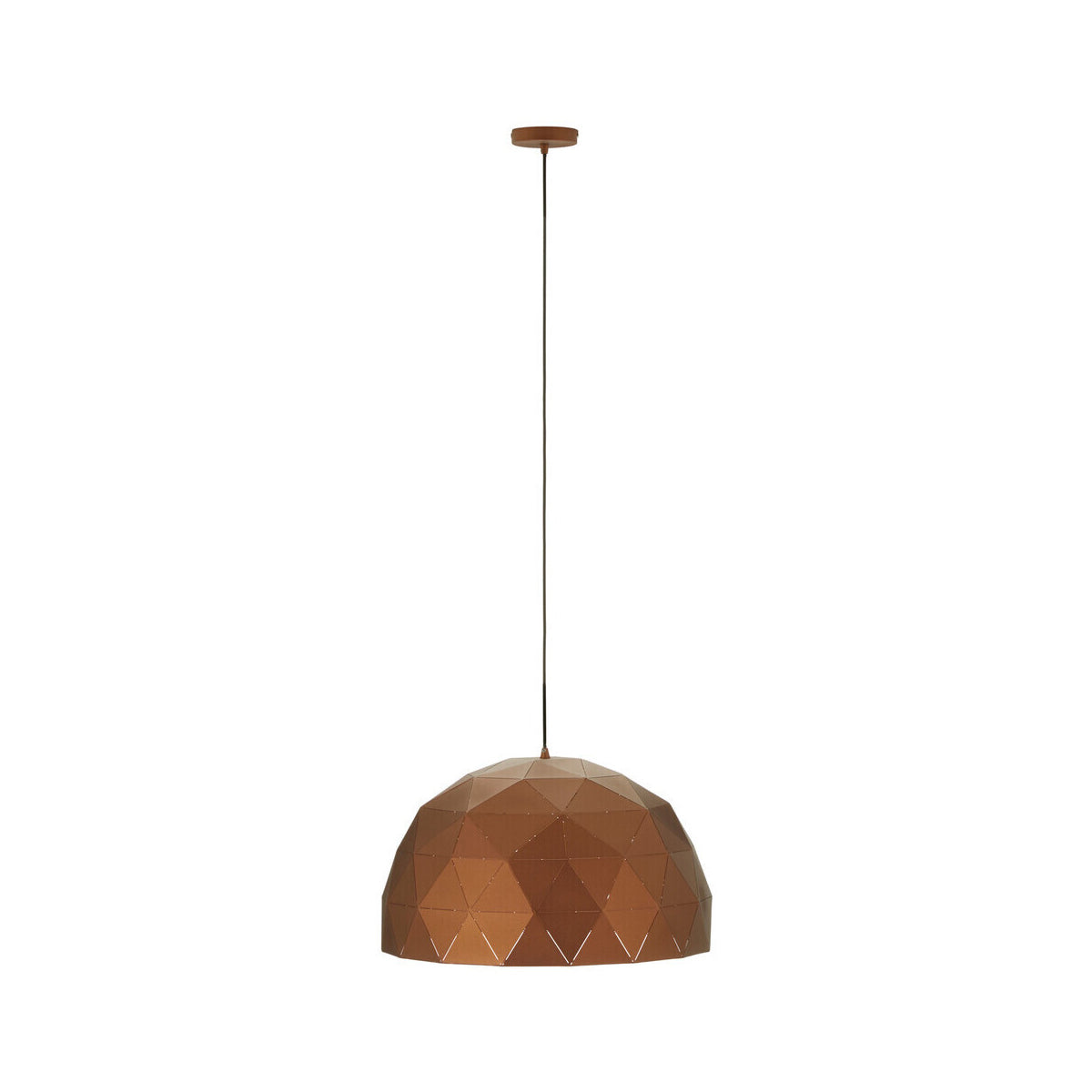 Mateo Large Coffee Dome Pendant Light