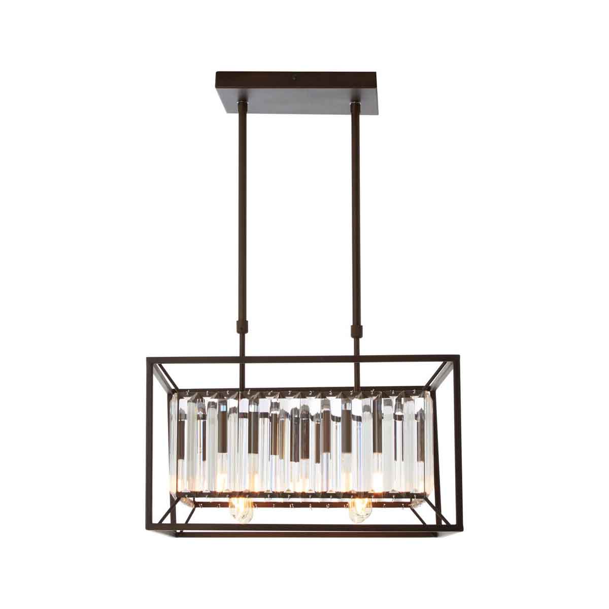 Akiko 4 Bulb Matte Black Celing Light