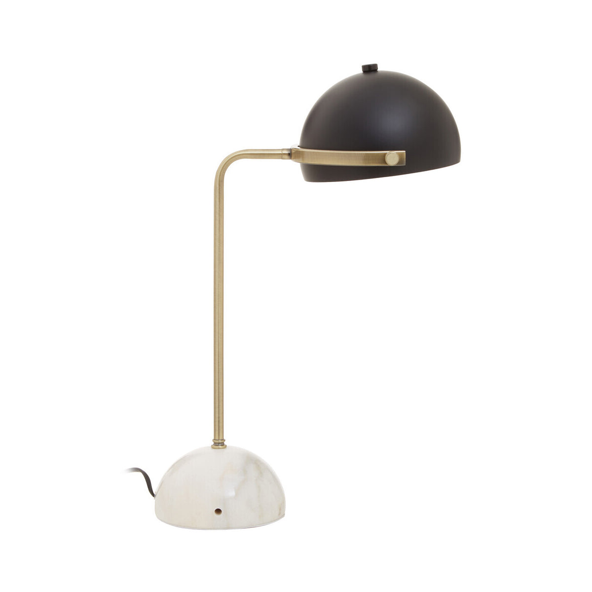 Murdoch Brass Finish Table Lamp with Marble Base