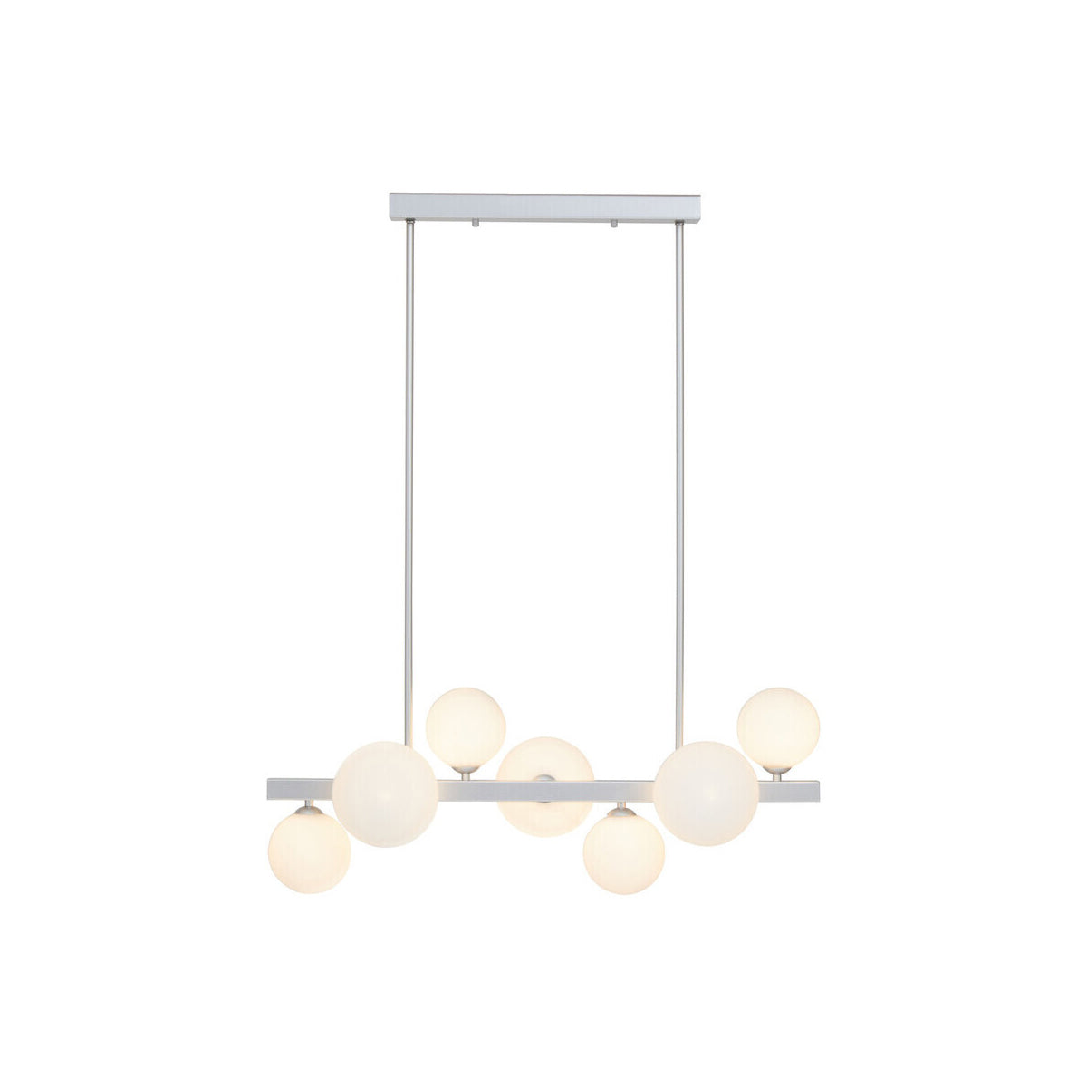 Abira Chrome 7 Light Pendant Lamp