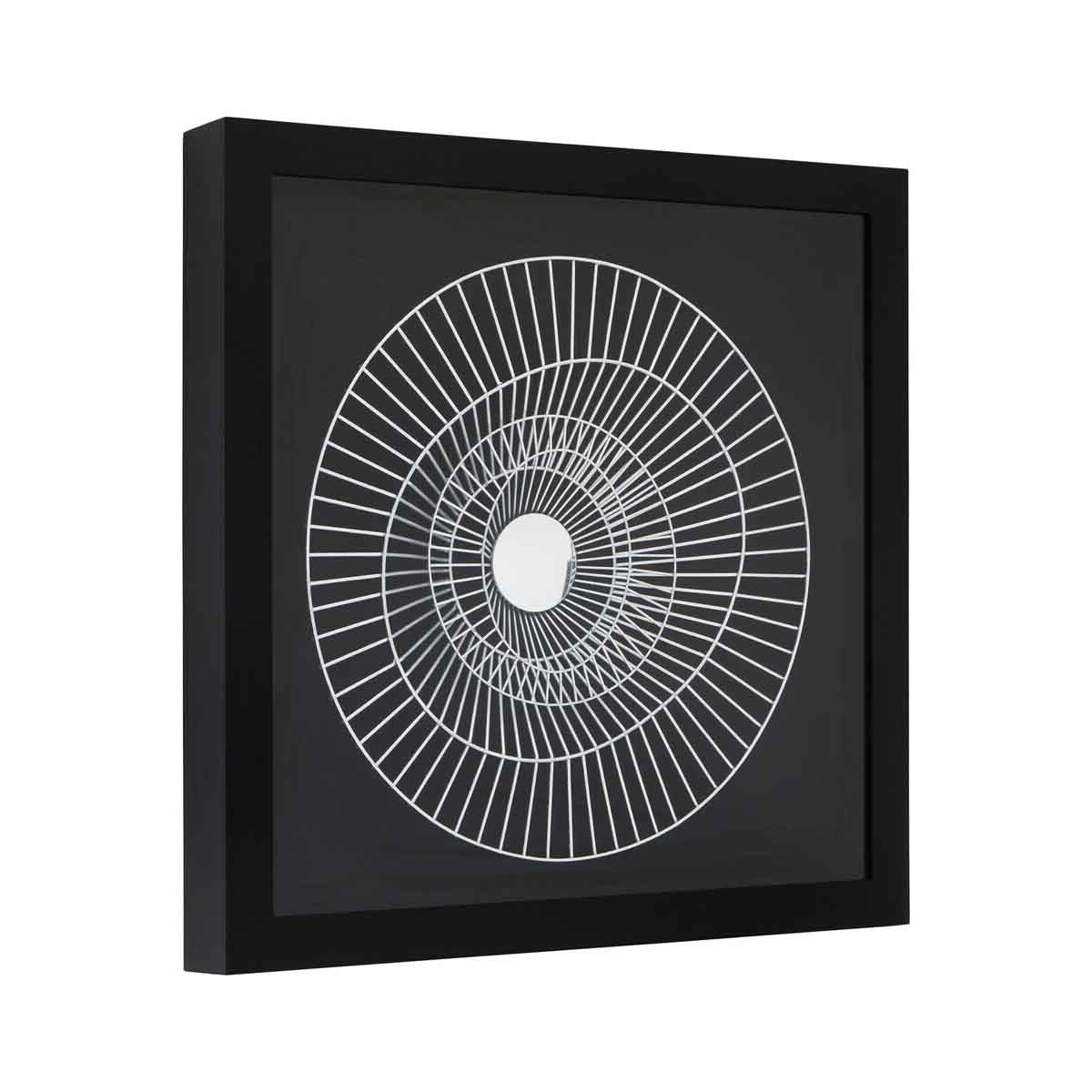 Modello Silver And Black Wall Art