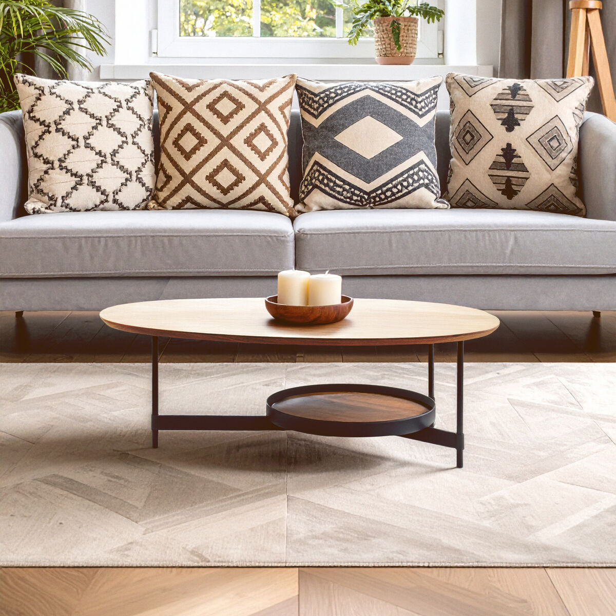 Doha Coffee Table With Oblong Top