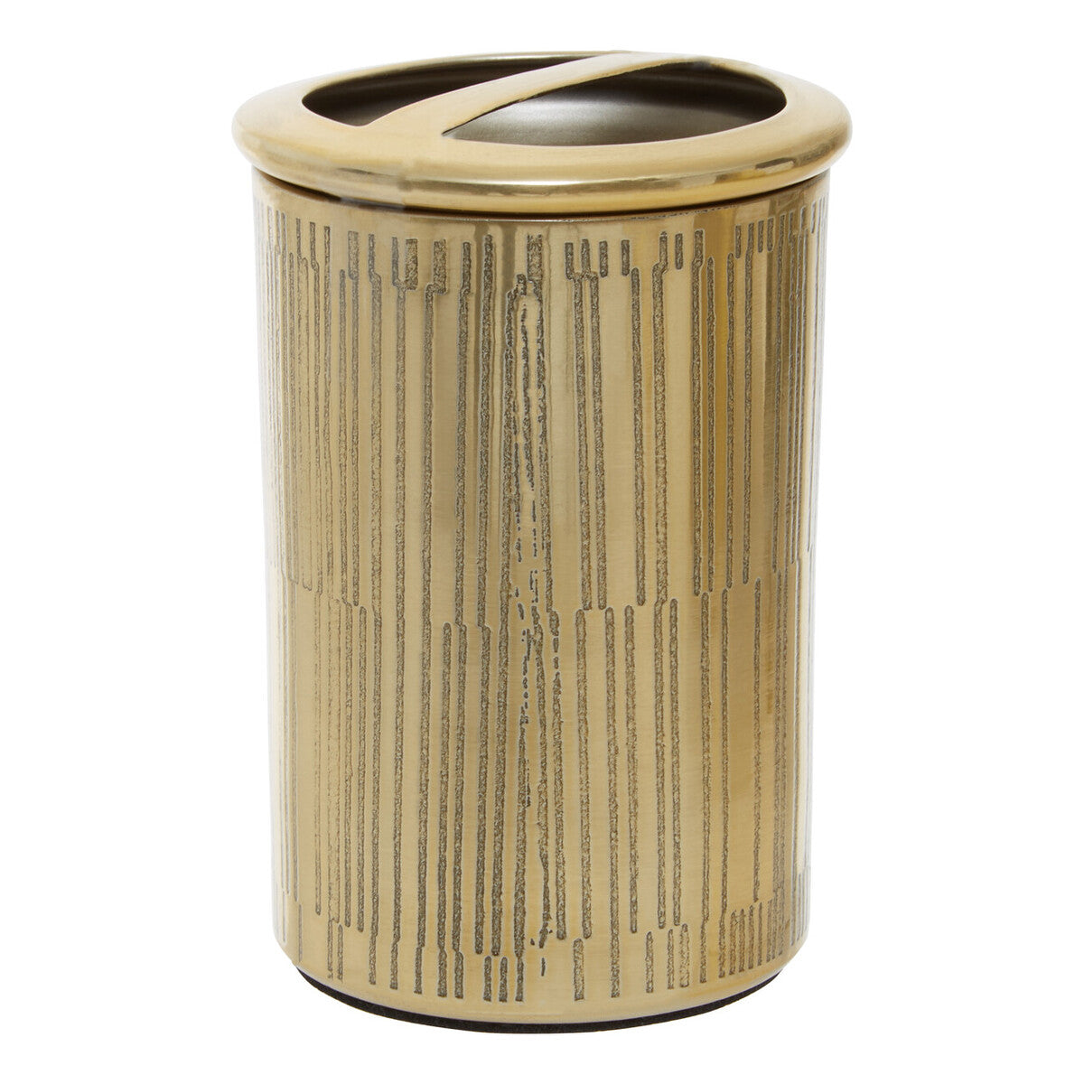 Allegra Line Effect Gold Toothbrush Holder