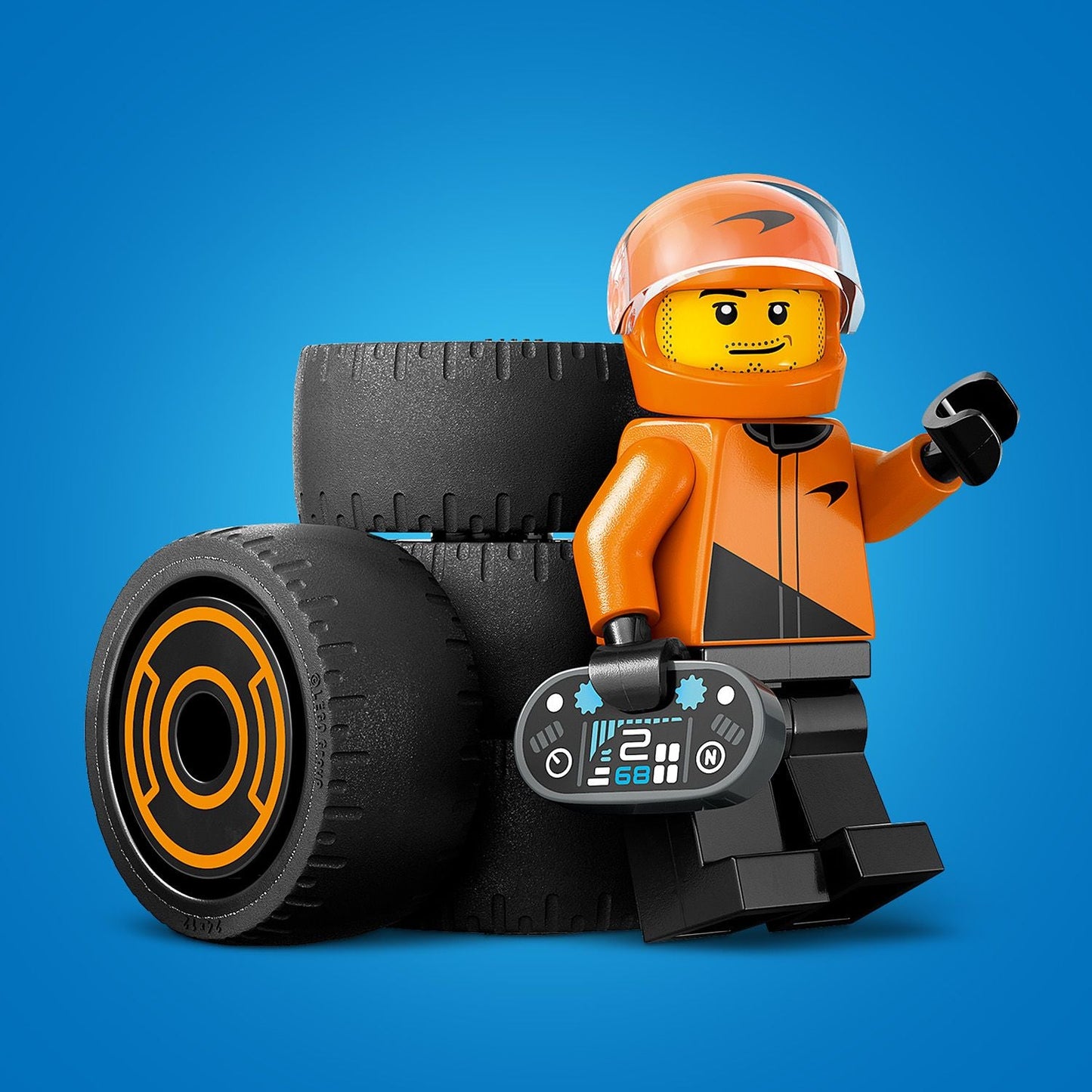 Lego City 60442 F1 Driver with McLaren Race Car Playset for Age 6 & Up