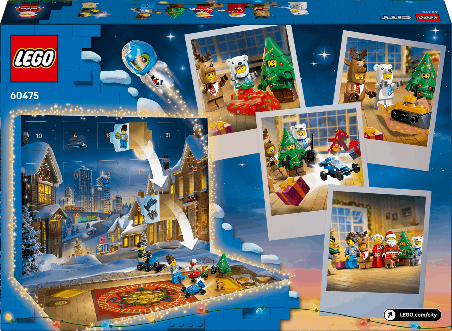 Lego City 60475 Christmas Advent Calendar 2025 Set for Ages 5 and Up