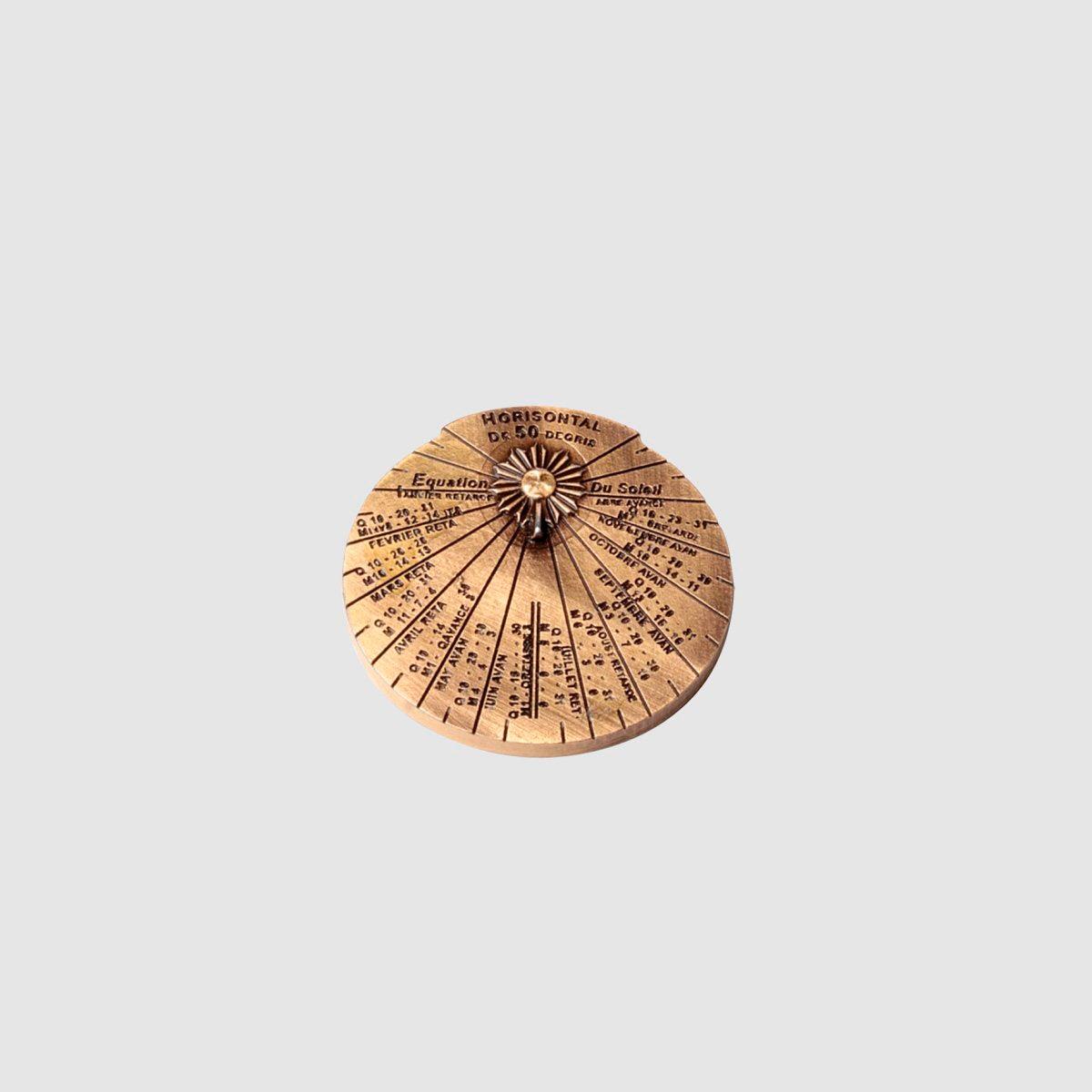 Hemisferium Horizontal Dial Pin