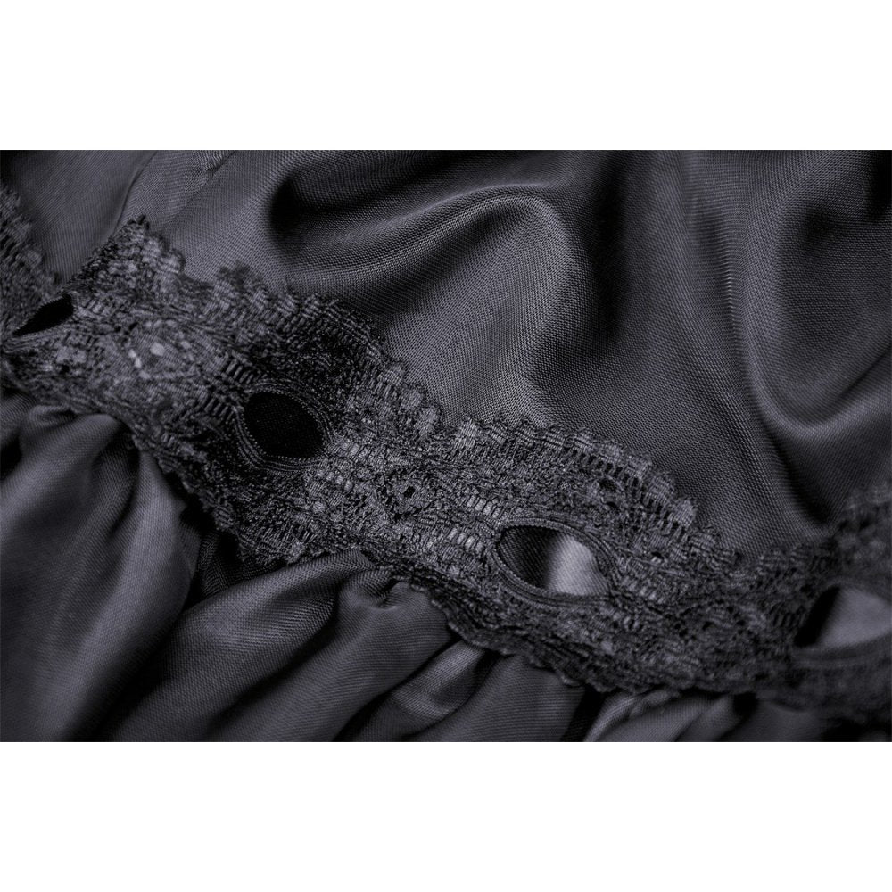 Dark In Love Fringilla Mini Skirt