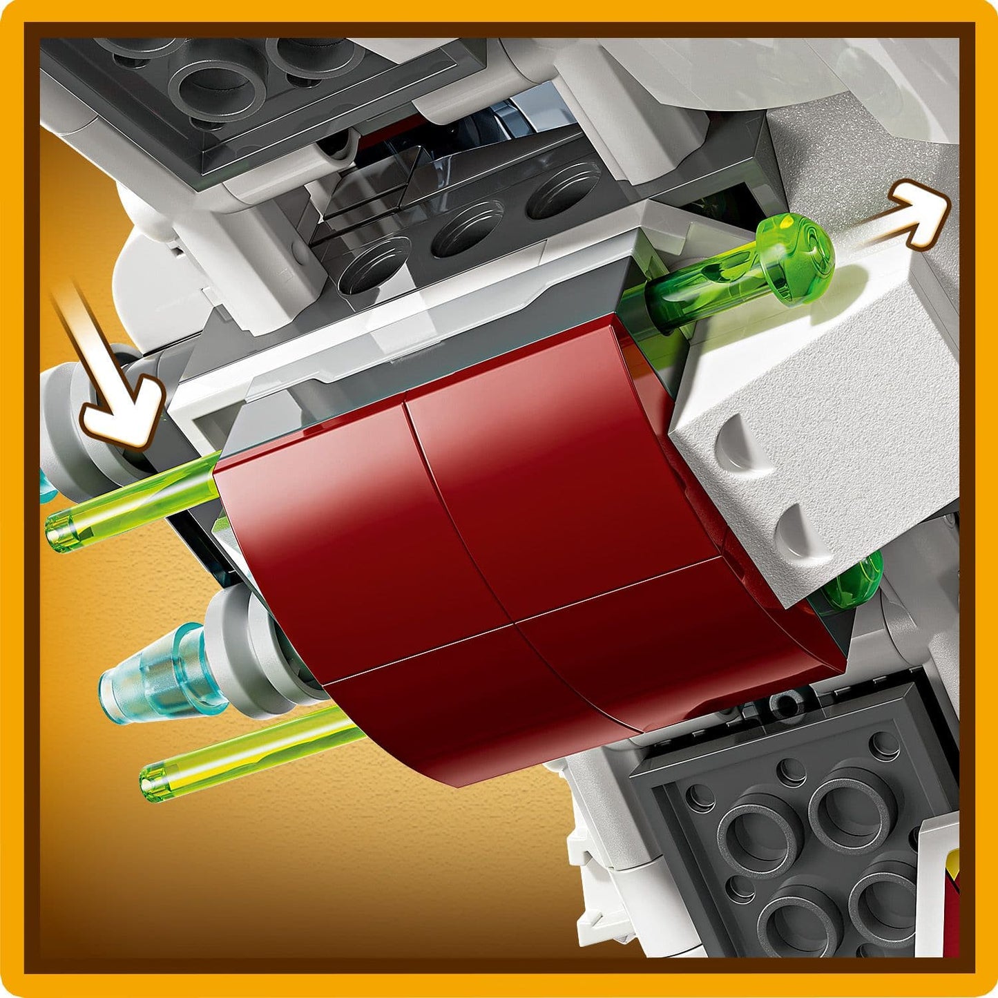 Lego Star Wars 75401 Ahsoka's Jedi Interceptor Playset for Ages 8 & Up