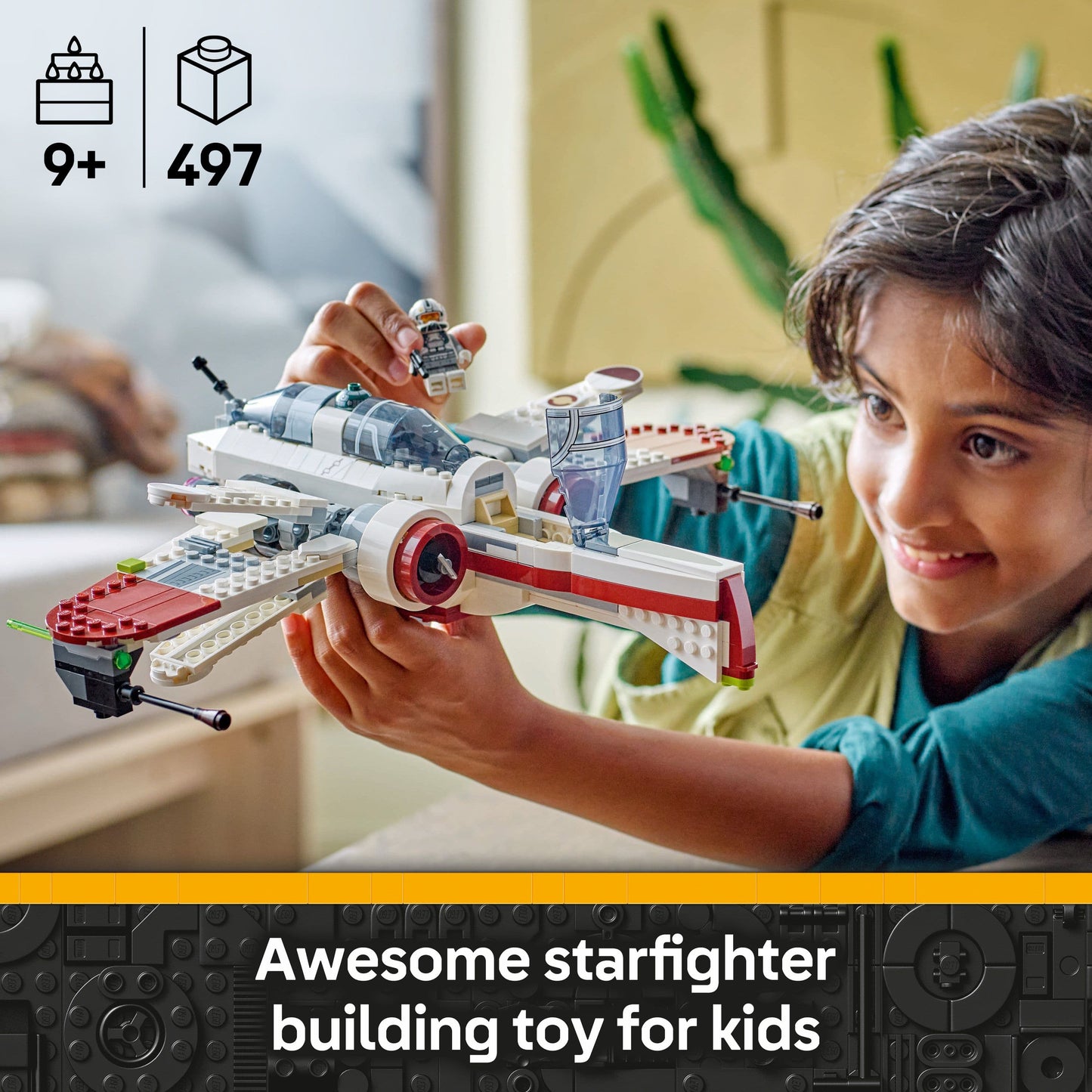 Lego Star Wars 75402 ARC-170 Starfighter Toy Playset for Ages 9 and Up