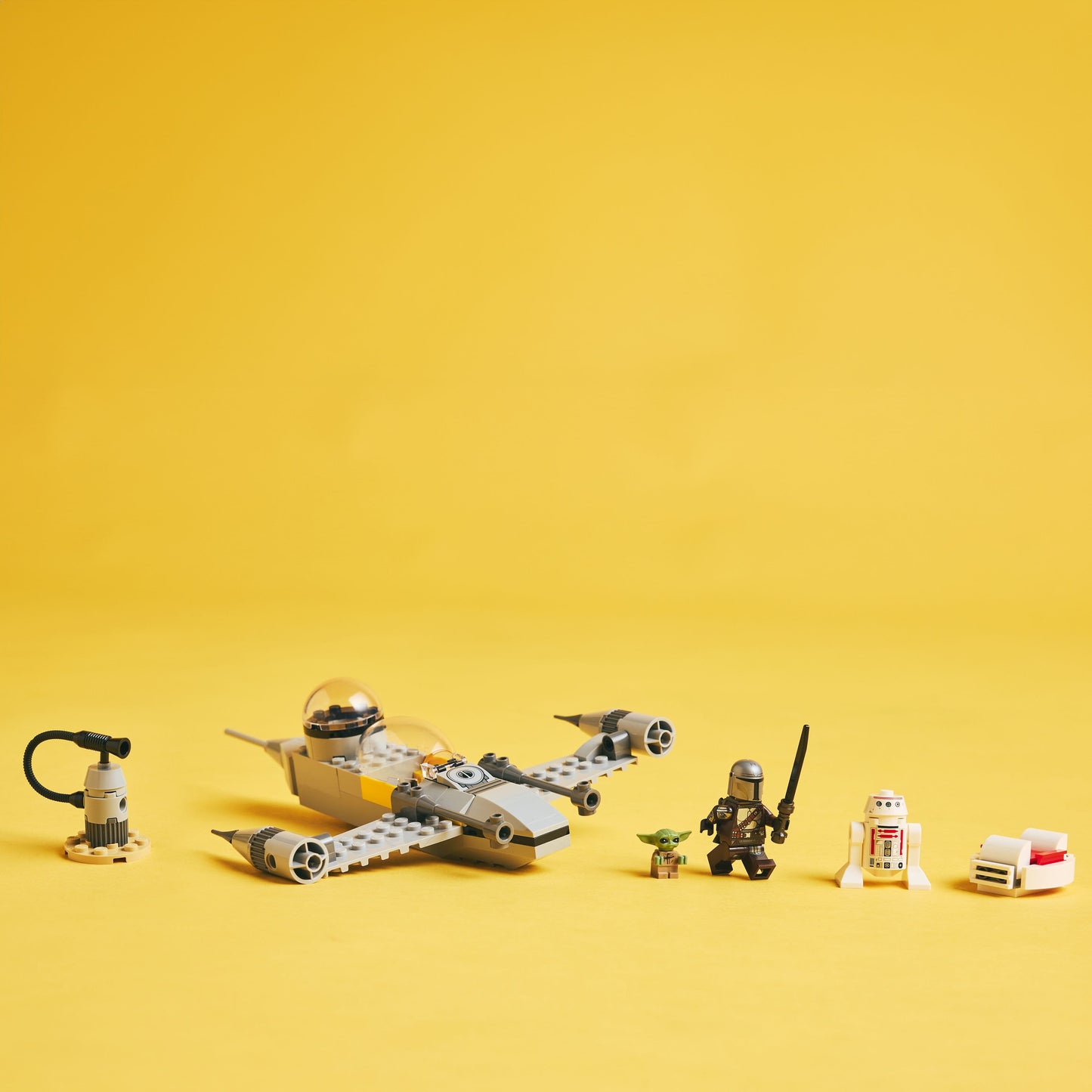 Lego Star Wars 75410 Mando and Grogu's N-1 Starfighter for Ages 4 & Up