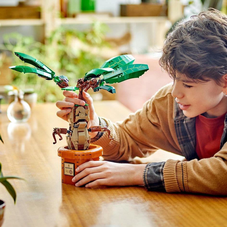 Lego Harry Potter 76433 Mandrake Buildable Playset for Ages 10 and Up