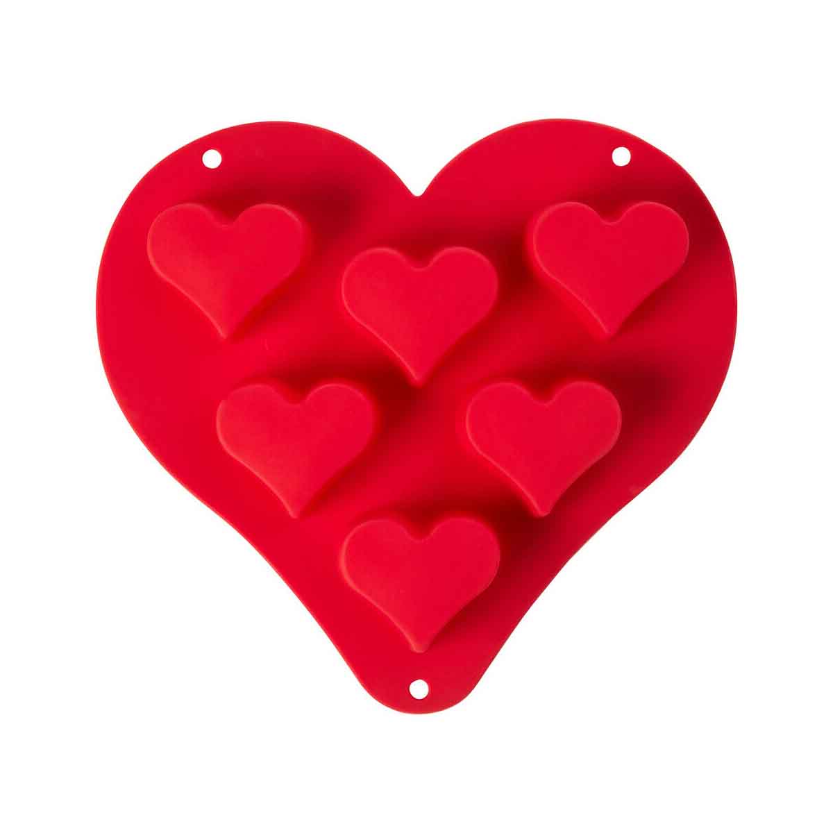 Mimo 6 Cup Heart Cake Pan