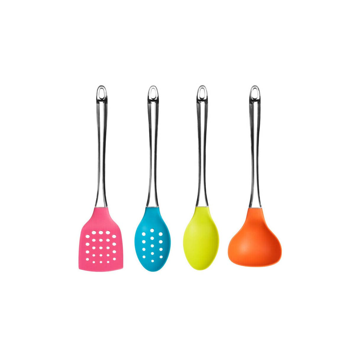 Adrix 4pc Colourful Utensil Set