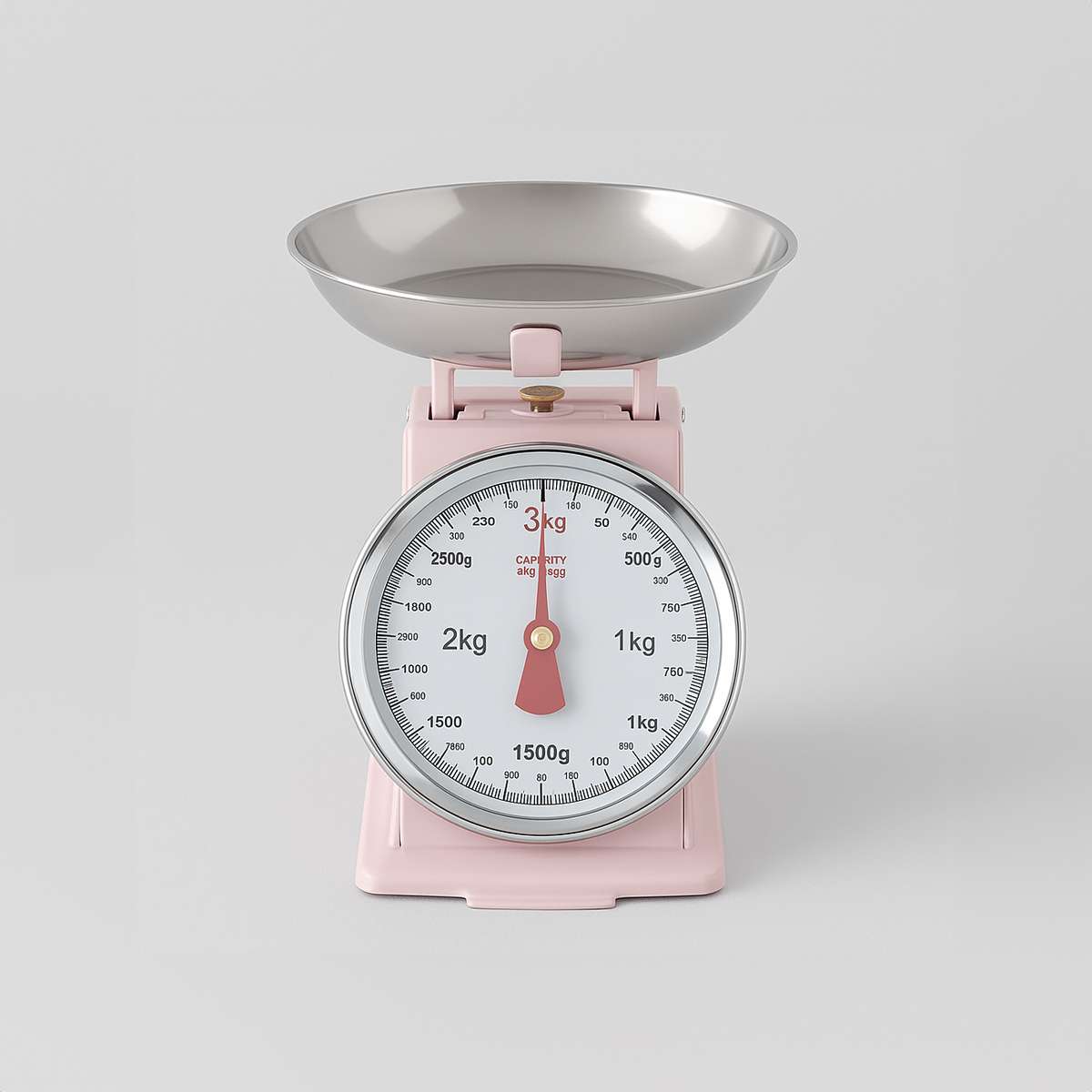 Olivier 3kg Pastel Pink Retro Kitchen Sc