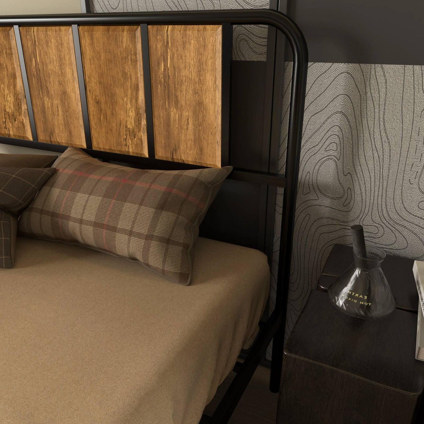 25.5cm Double Bed Frame