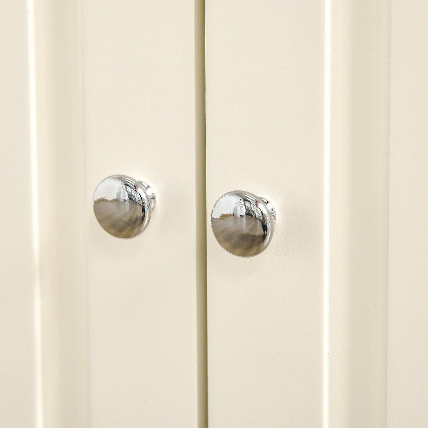 Drop-Leaf Kitchen Island on Wheels Utility Storage Cart with Drawers & Cabinet for Kitchen