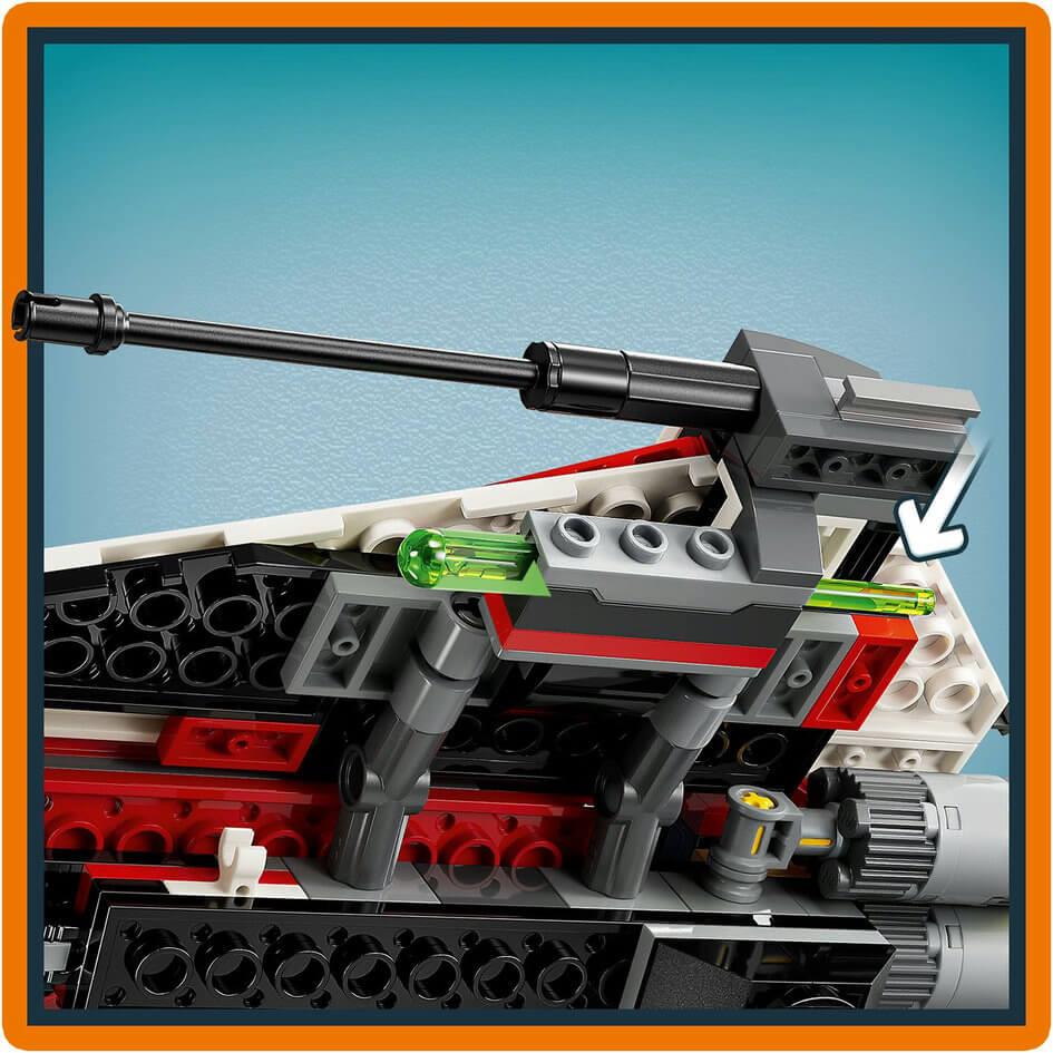 Lego Star Wars 75388 Jedi Bob's Starfighter Playset for Ages 8 and Up
