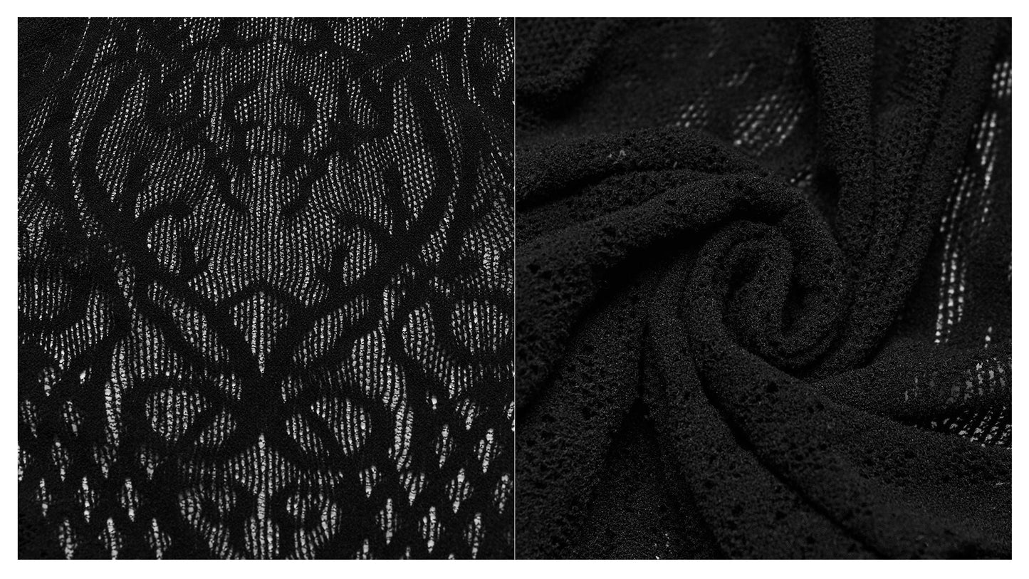 Punk Rave Ansley Fitted Mesh Dress