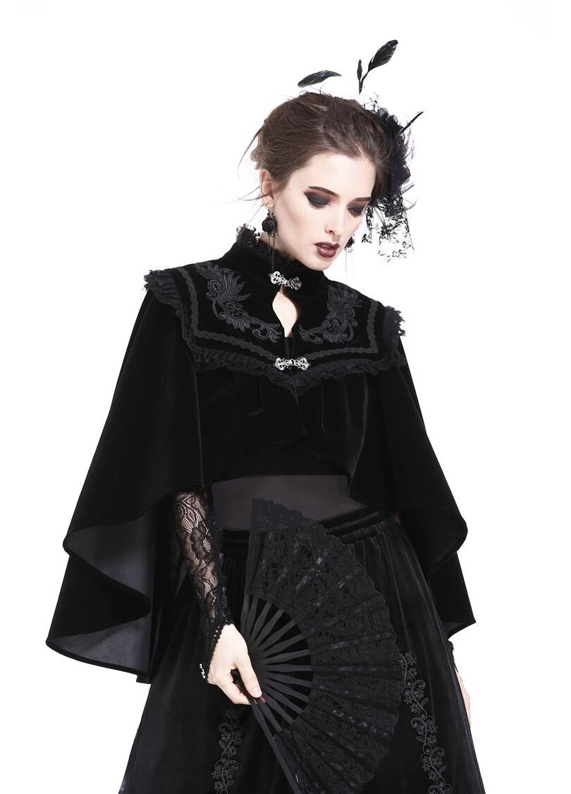 Dark In Love Velvet Lark Capelet