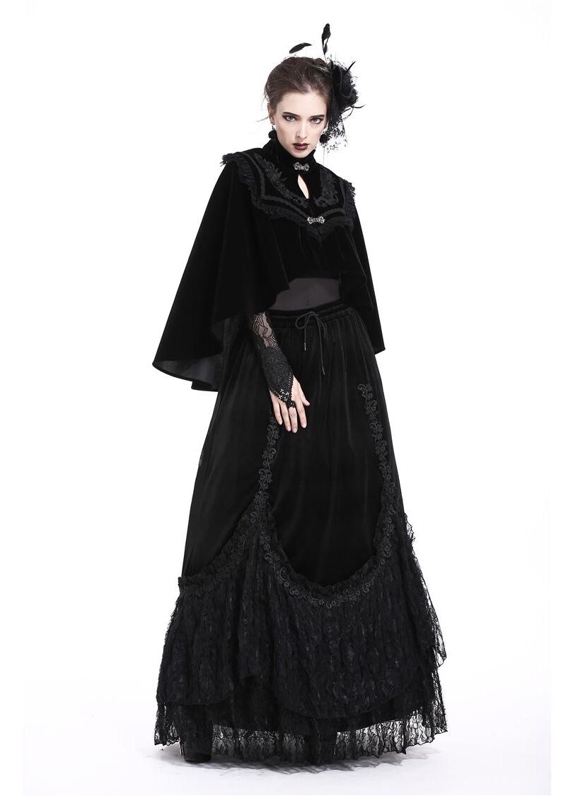 Dark In Love Velvet Lark Capelet