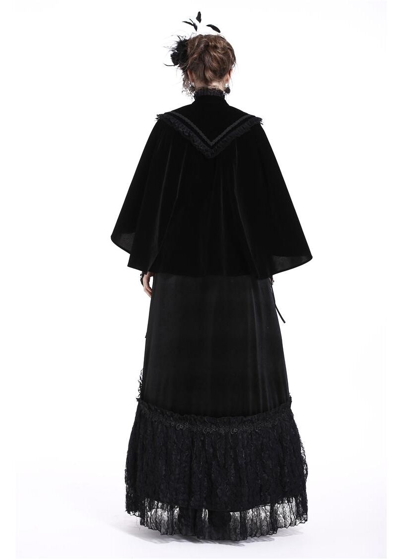 Dark In Love Velvet Lark Capelet