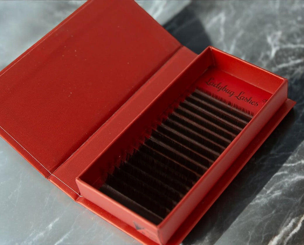 🤎Brown Silk Volume Lash Trays – 2 Shades 🤎